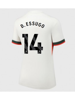Chelsea Dario Essugo #14 Replika Borta Kläder Dam 2025-26 Kortärmad